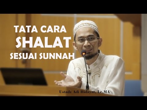 tata cara sholat